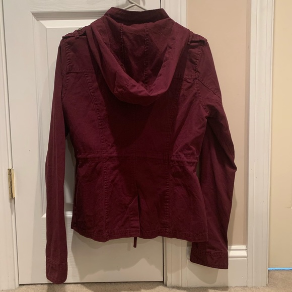 SOLD NWOT Aeropostale Maroon Jacket - Picture 7 of 8